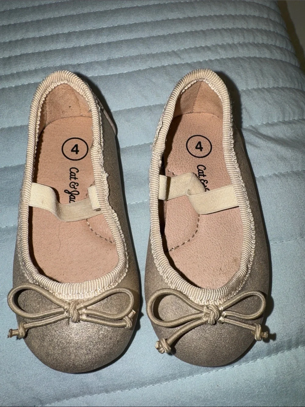 Gold Sparkly Dress Shoes